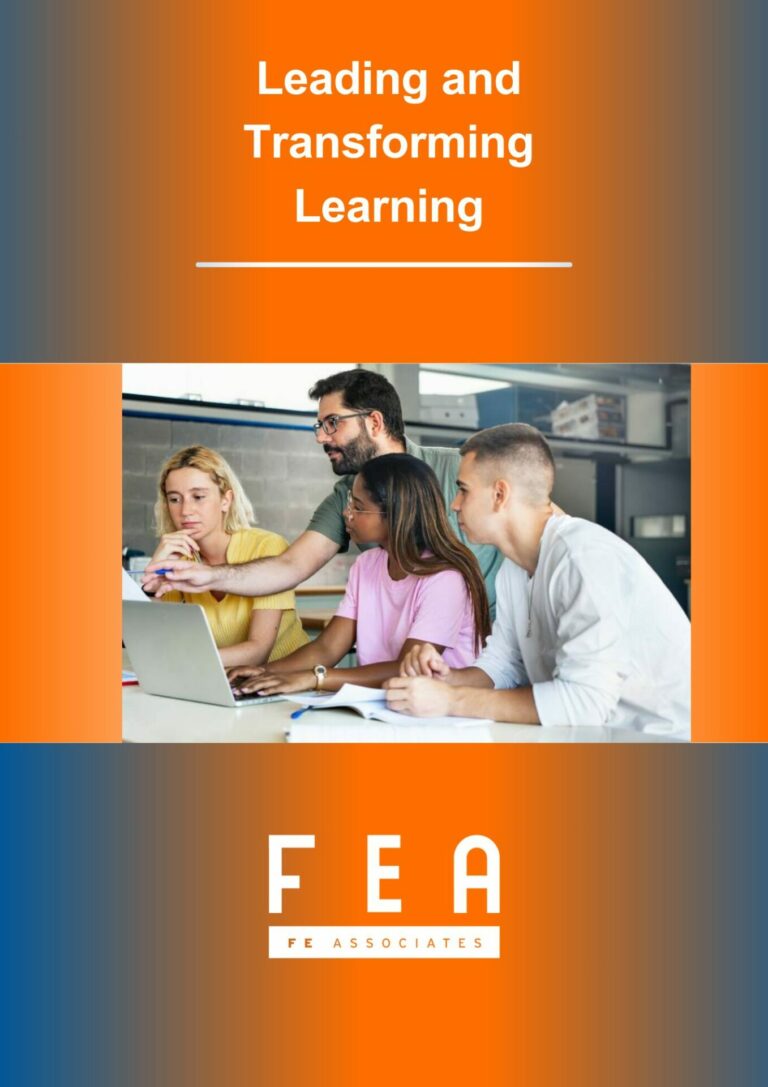 Leading And Transforming Learning Programme Brochure Front Cover